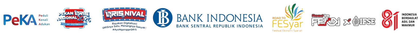 Logo Sponsor Syiar QRIS Run
