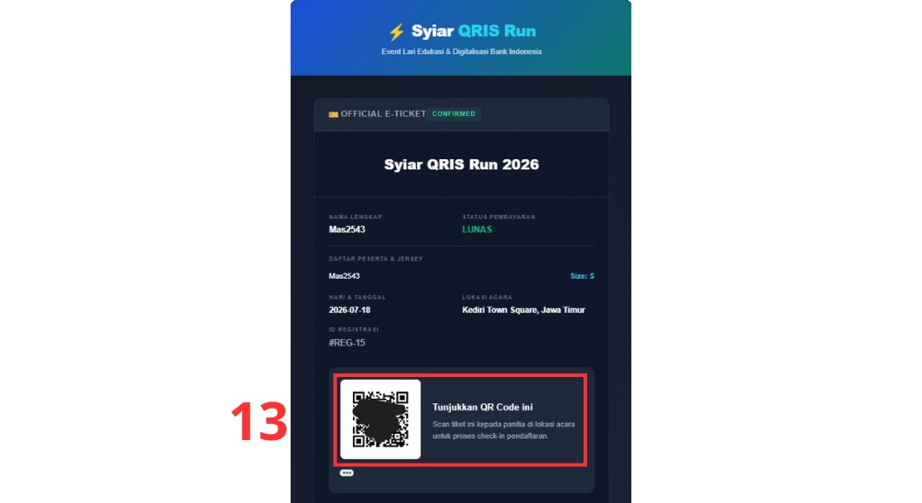 Ilustrasi Terima E-Tiket Resmi